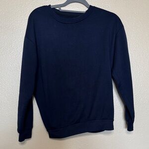 Classic Navy Blue Men's Sweater